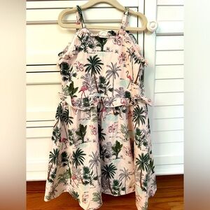 Janie and Jack Tropical print dress size 7